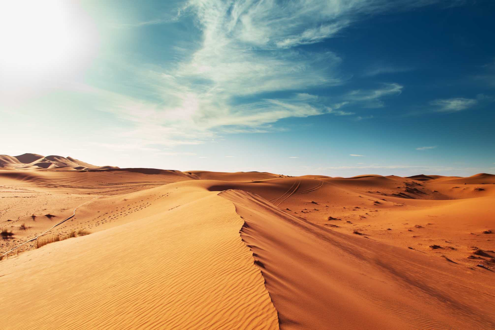 Sahara Desert Sand Dunes