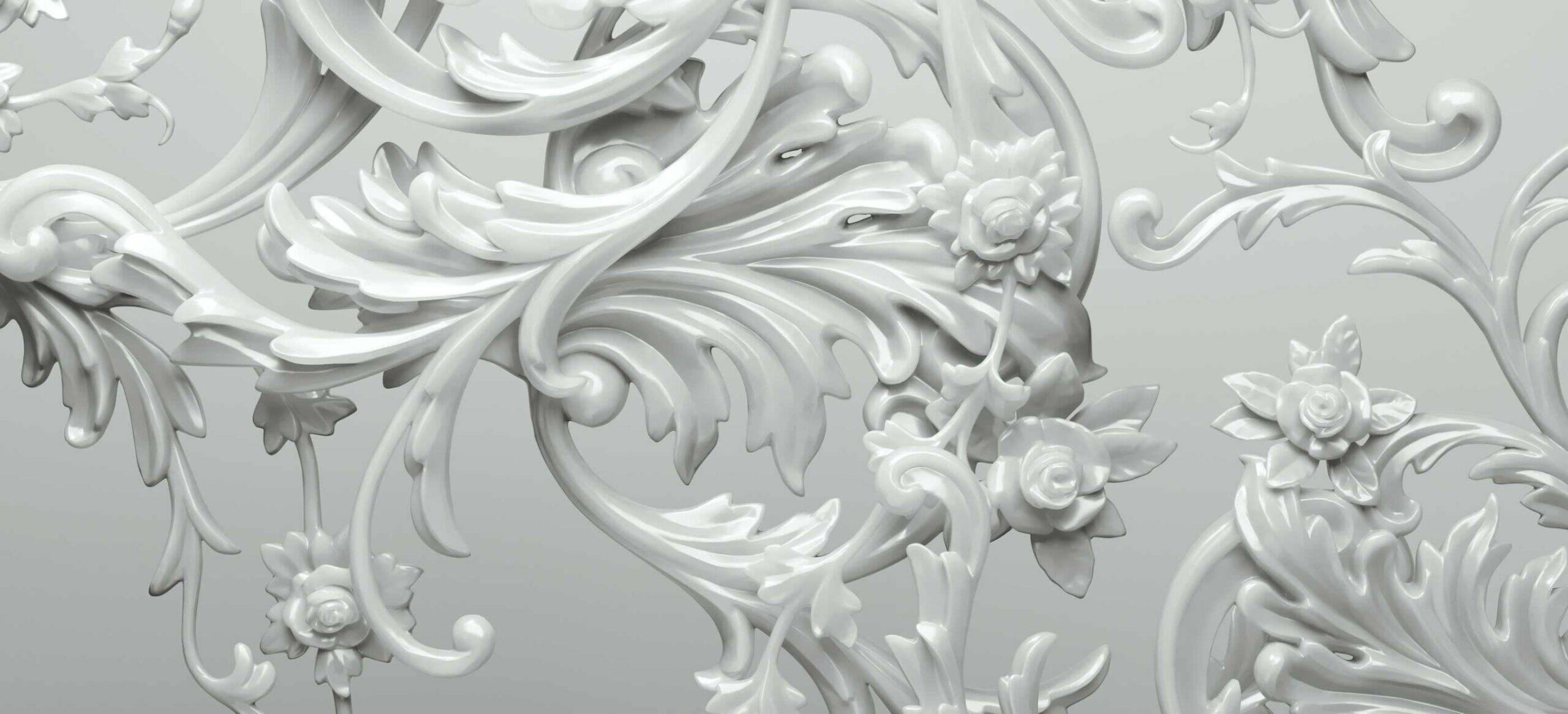 White Mural