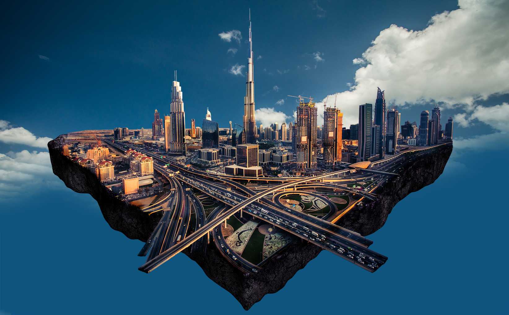 Dubai Full City View
