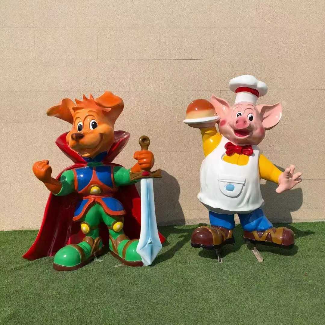 Horse and Pig