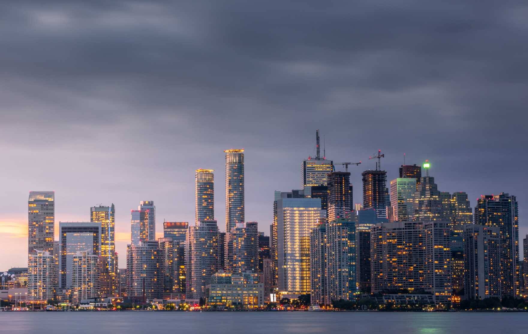 Toronto City Skyline Canada