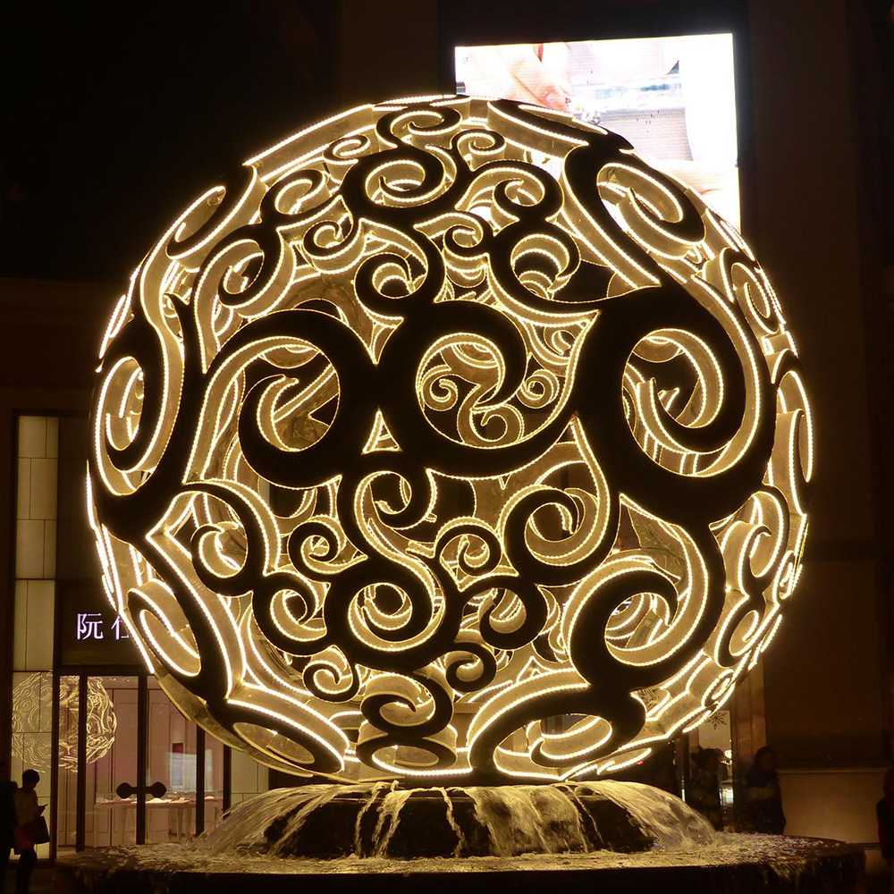 Hollow Stainless Steel Sculpture