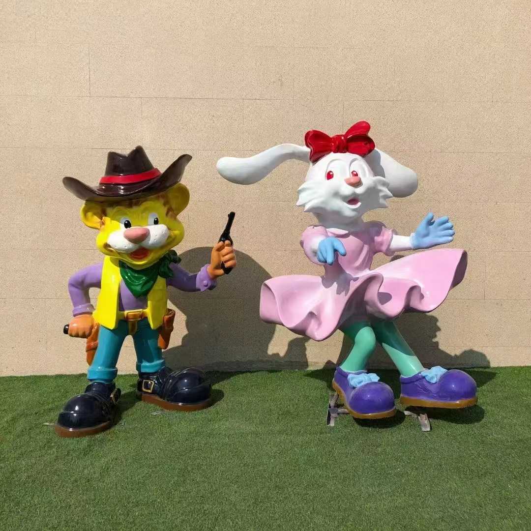 Lion and Rabbit