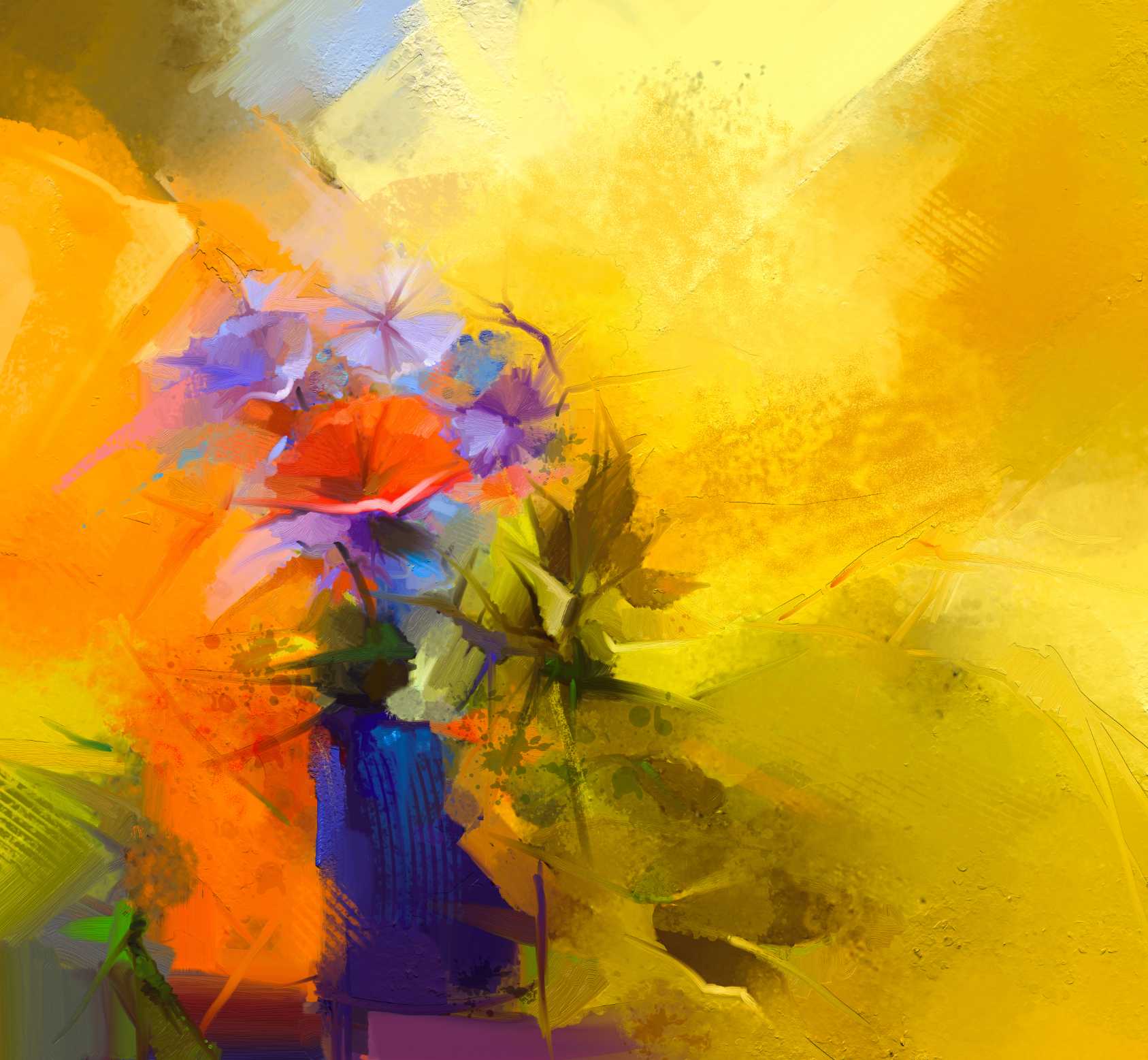 Multi Color Flower 3
