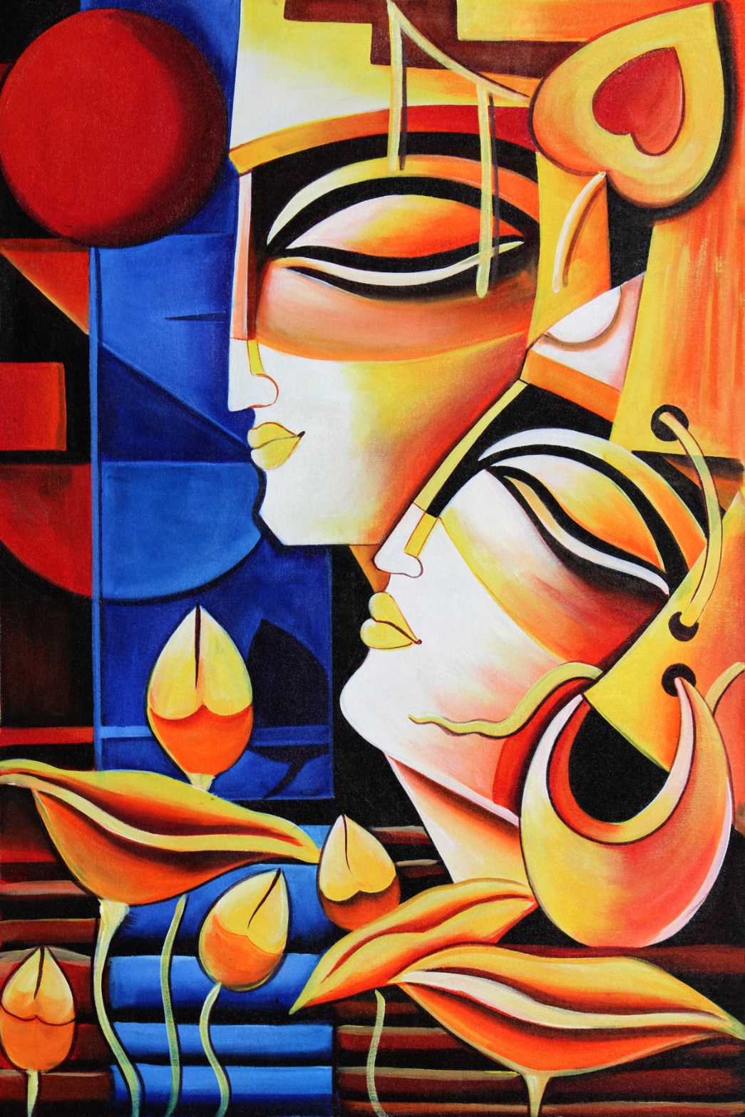 Lord Radha Krishna decorative