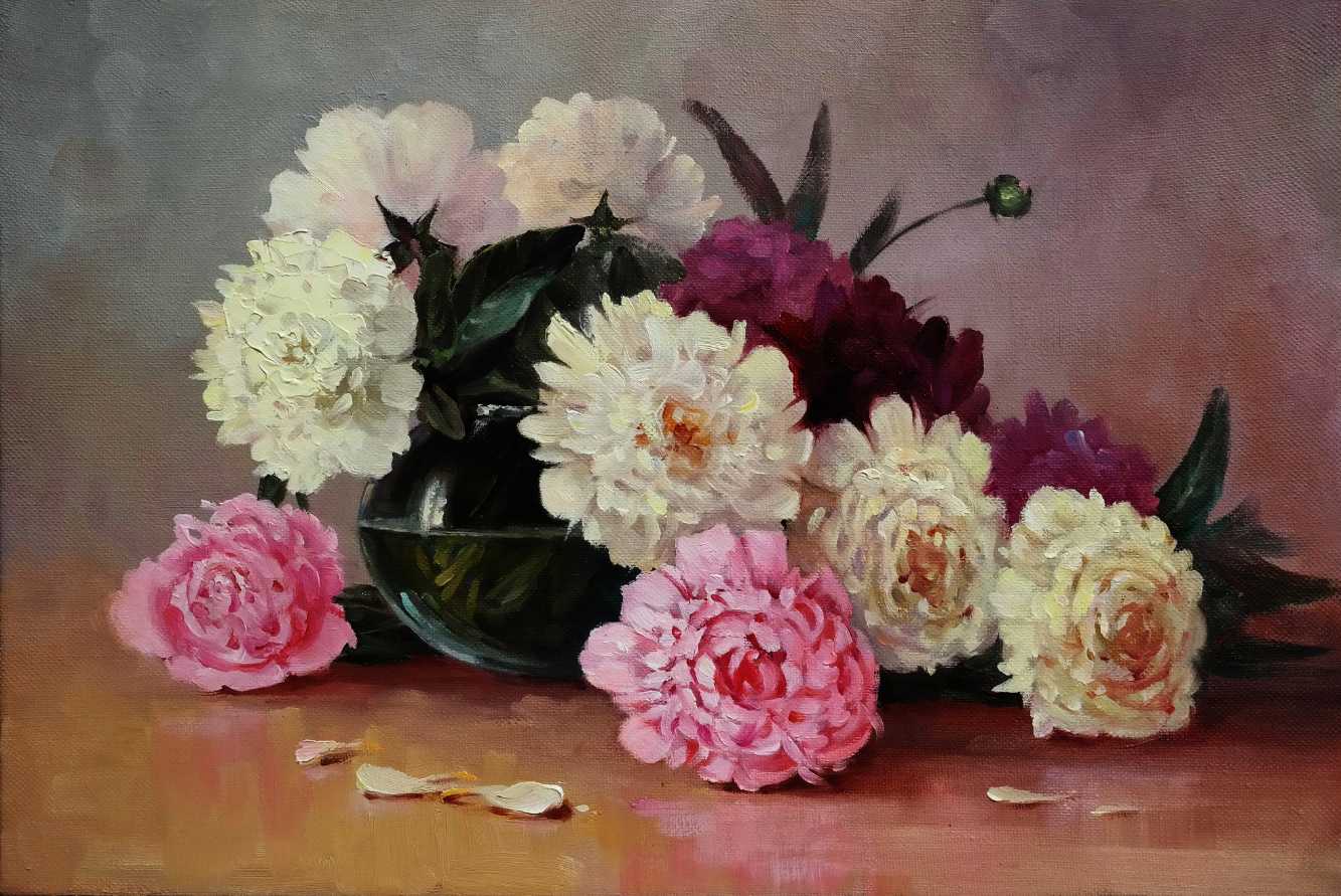 White and Pink Color Flower