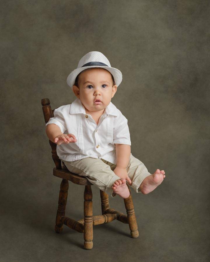 Baby Boy Portrait Acrylic Prints