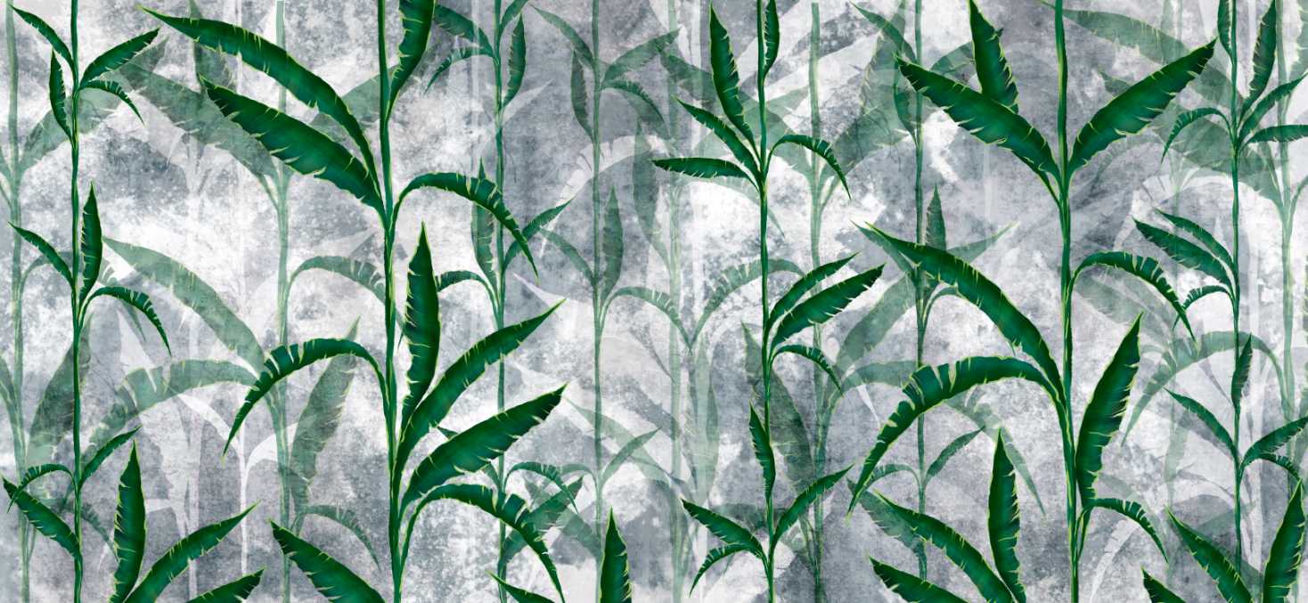 Tropical Vines Leaves