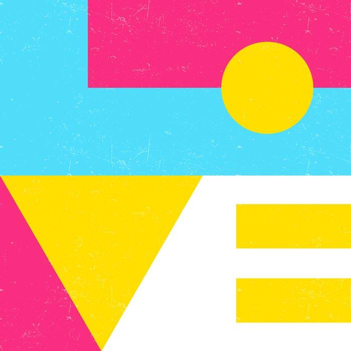 Love Pop Art Acrylic Prints