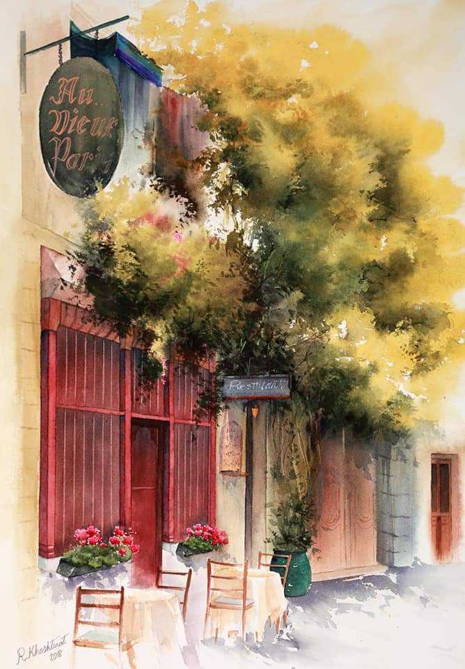 Cafe in Paris