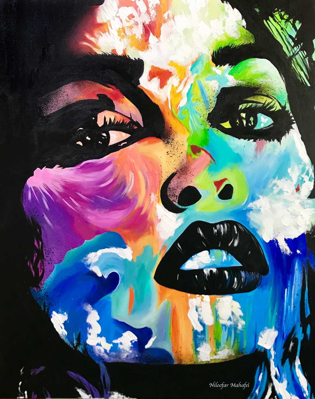 Colorful Woman